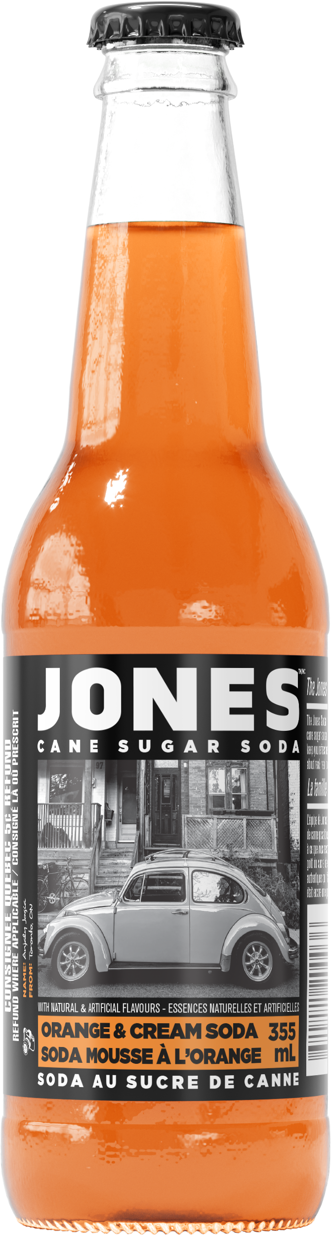 Jones Orange and Cream 355ML